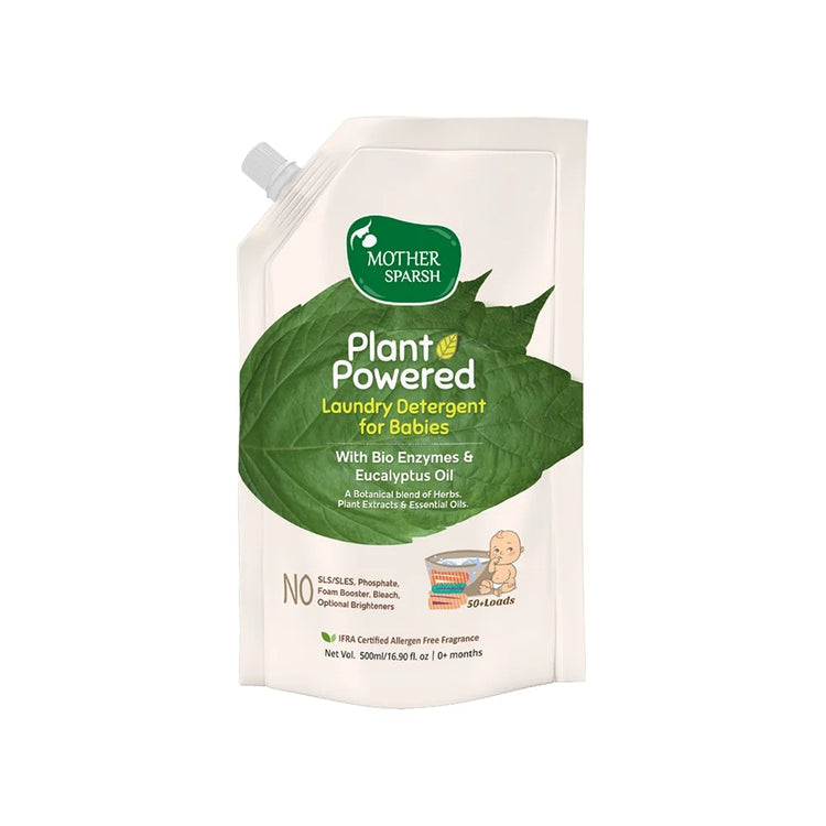 Plant Powered Laundry Detergent for Babies & Adults with Sensitive Skin