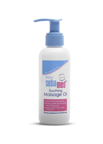 Sebamed Baby Massage Oil - With Soya Oil - Non- greasy - Ideal for newborn
