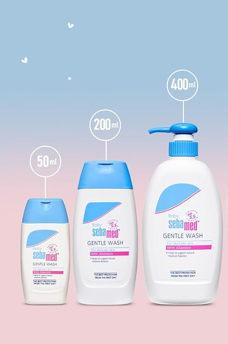 Sebamed Baby Gentle Wash - pH 5.5 - Baby Body Wash - Soap Free - Tear Free - 200ml