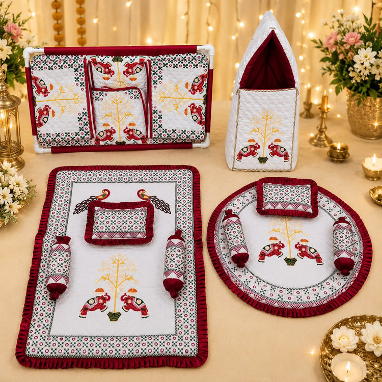 KUTCHI WORK KHOYA SET