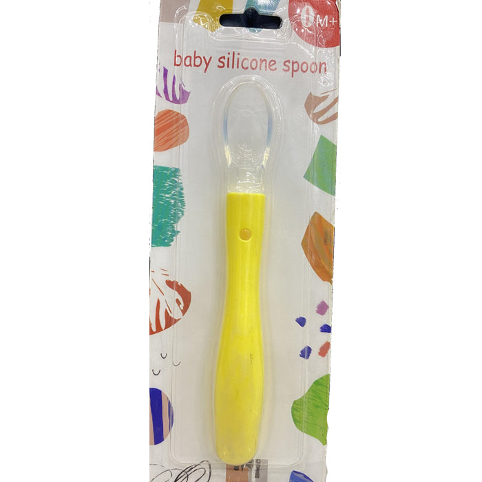 Baby Soft Silicon Spoon - BPA Free