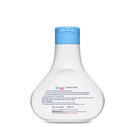 Sebamed Baby Bubble Bath - pH 5.5 - With Chamomile - No Tears - 200 ml