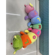 Colorful Caterpillar Soft Toy Plush Pillow for Kids , Long Hugging Cushion Stuffed Animal Toy for Baby Boys & Girls - Multicolor Cuddly Birthday Gift