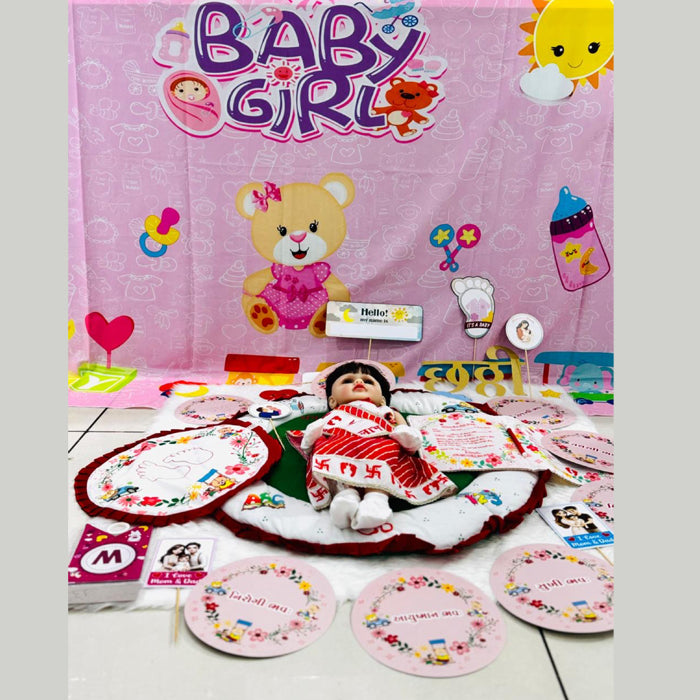 BF Mall’s Full Chhathi Kit for Puja of New Born Baby Girl Celebration