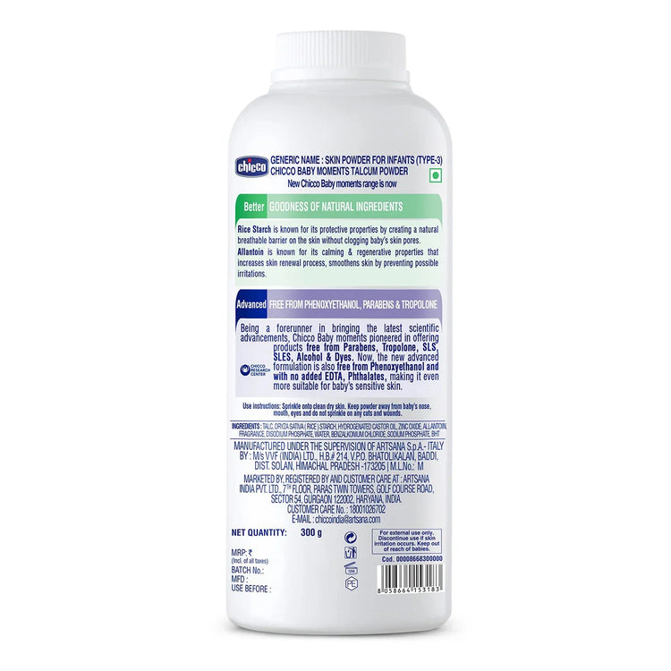 Baby Moments Talcum Powder