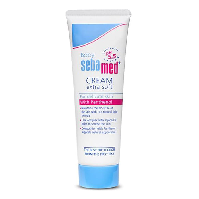 Sebamed Baby Cream Extra Soft - pH 5.5 - Ideal for Dry Skin- 200 ml