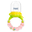 Hopop Silicone Baby Fruit Feeder with Rattle Handle – Teether & Fruit Food Nibbler