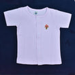 Plain Hosiery Half Sleeves Jhabla for Baby Boys - 100% Cotton Soft & Breathable Infant Top.