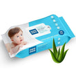 Mee Mee Soft Gentle Baby Wet Wipes (72 Wipes) Pack of 1 - Infused with Aloe Vera and Vitamin E - Paraben Free.