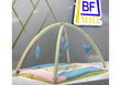 New Born Baby Bedding Play Gym Mattress with Net ( Teddy Bear Print)