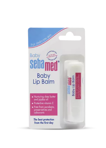 Sebamed Baby Lip Balm - Soft Baby Lips  With Shea butter & Jojoba Oil
