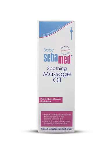 Sebamed Baby Massage Oil - With Soya Oil - Non- greasy - Ideal for newborn